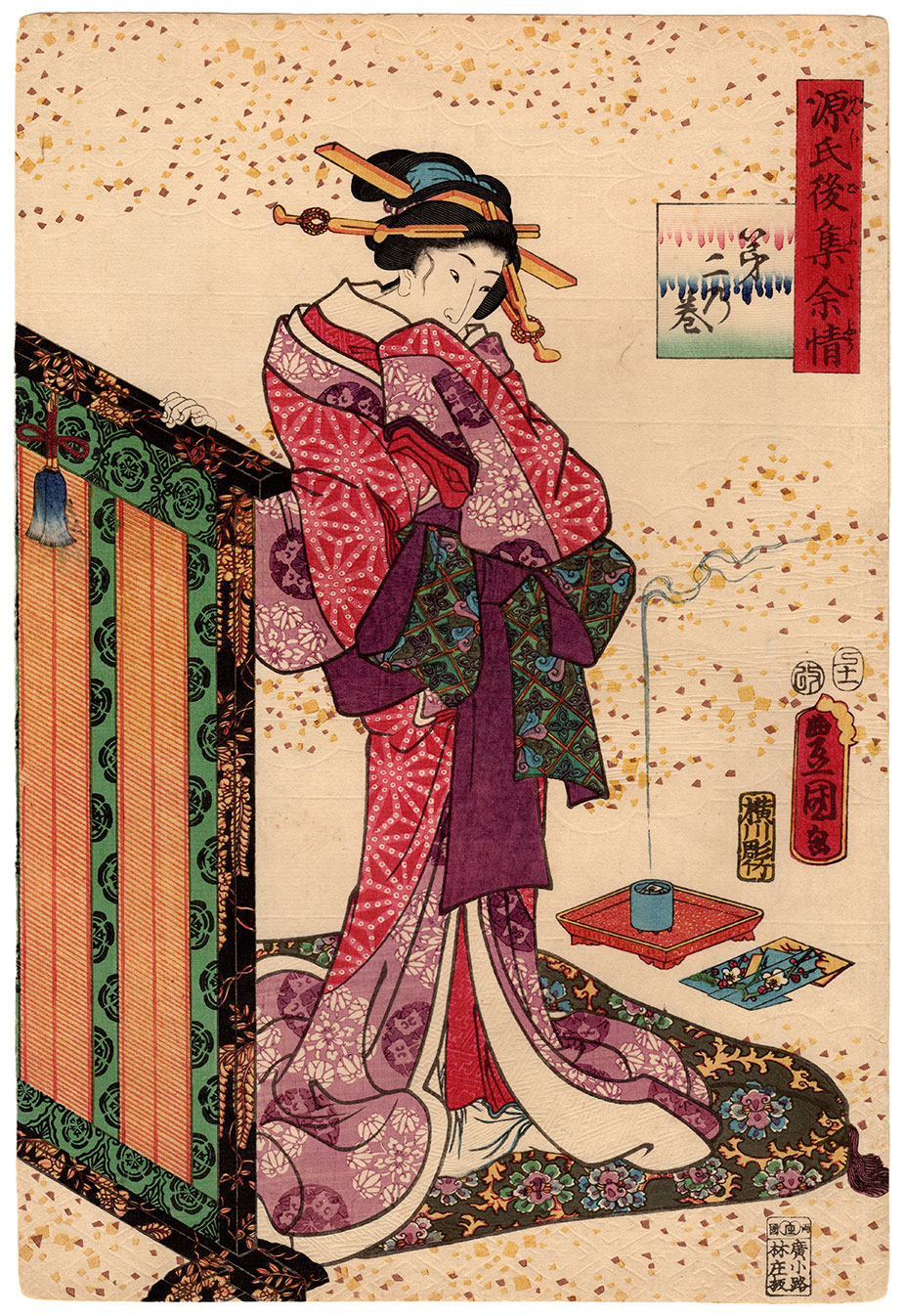 Utagawa Kunisada LINGERING SENTIMENTS