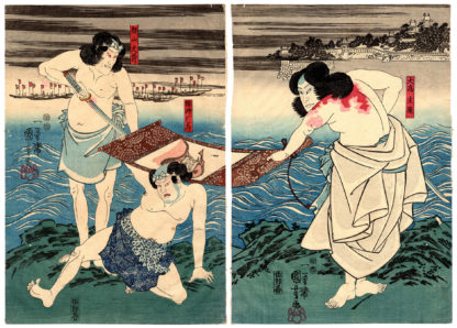 Utagawa Kuniyoshi THE WAY OF THE WARRIOR TAKAGI