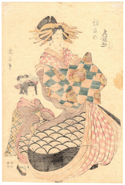 Kikukawa Eizan MASAJI OF THE TSURUYA HOUSE