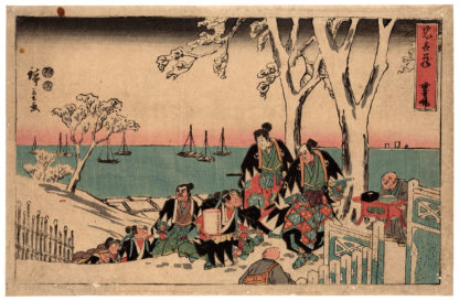 THE INCENSE OFFERING (Utagawa Hiroshige)