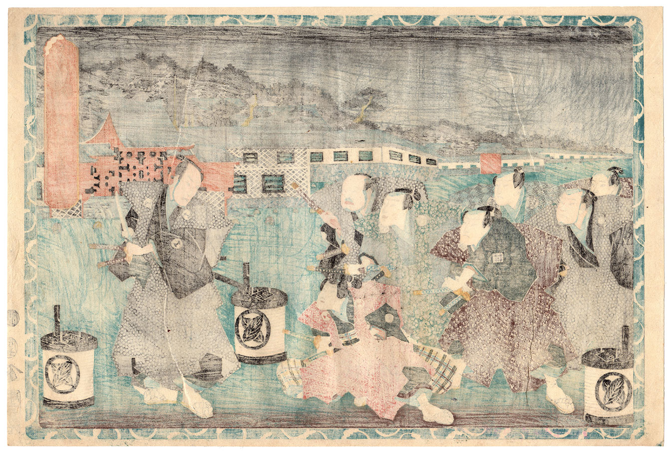 HANGAN'S DAGGER (Utagawa Kunisada)